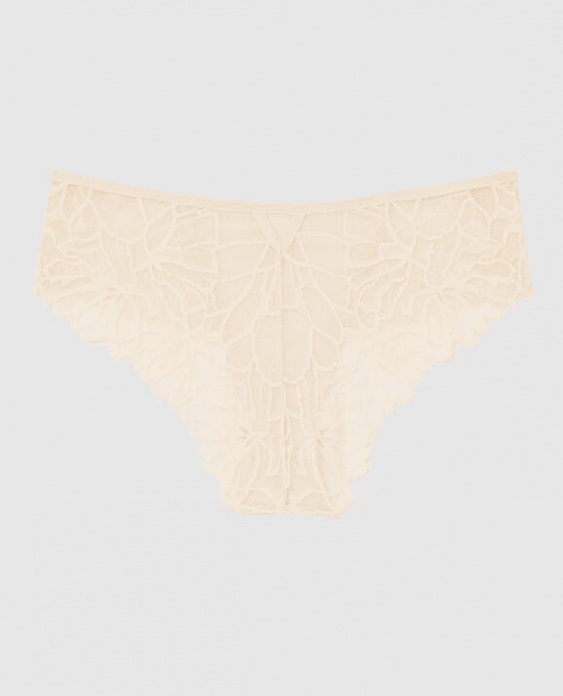 La Senza Cheeky Panty Women's Underwear Pearl | mz2MqWox