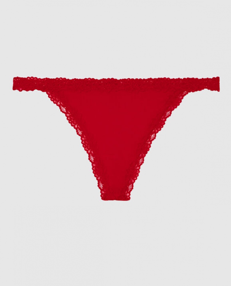 La Senza G-String Panty Women\'s Underwear Red | b2D2AGi9