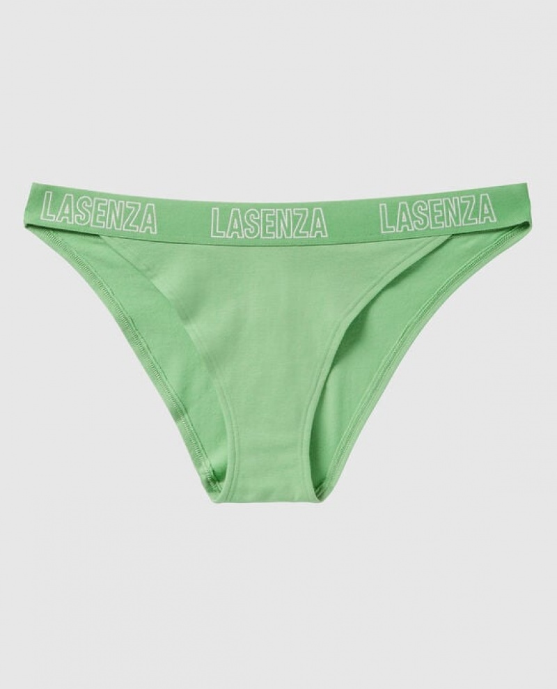 La Senza High Leg Cheeky Panty Women\'s Underwear Mint | mNAOTOtg