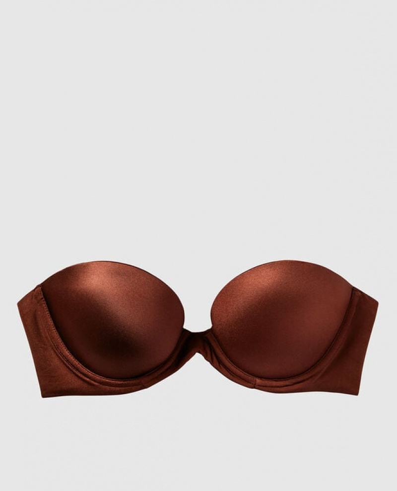 La Senza Strapless Push Up Women\'s Bras Andorra | pTzdeUD9