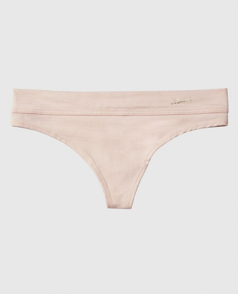 La Senza Thong Panty Women\'s Underwear Pink | nRdoRzyd